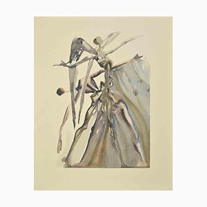 Salvador Dali, Souls of Contumacy, Xilografía, 1963
