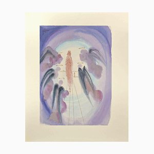 Salvador Dali, The Joy of the Blessed, Woodcut, 1963