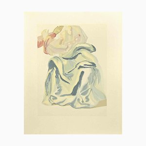 Salvador Dali, Beauty of Beatrice, Woodcut, 1963