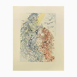 Salvador Dalí, The Dust of Souls, Woodcut, 1963