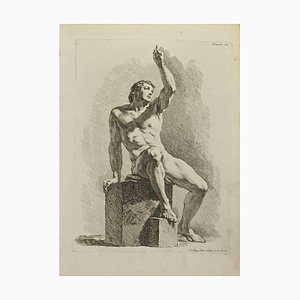 Nicholas Cochin, Anatomy Studies, Etching, 1755