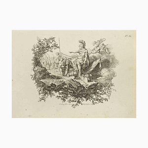 Nicholas Cochin, Le Passage, Eau-forte, 1755