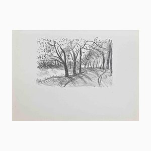 Lithographie Raoul Dufy, La Promenade Bordée, 1930s