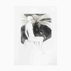 Leo Guida, Sibilla (Sibyl), Etching, 1972