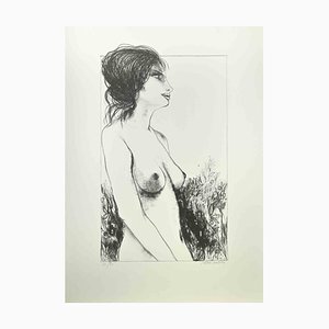 Carlo Marcantonio, Nude of Woman, Lithograph, 1970s