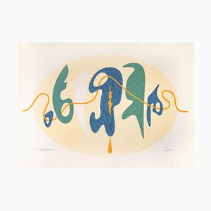 Leo Guida, Segnali (Signals), Screen Print, 1984