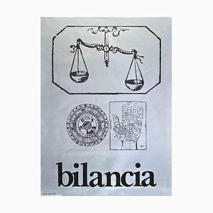 Sergio Barletta, Libra, Screen Print, 1973