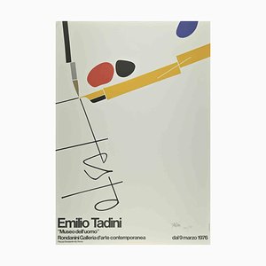 Emilio Tadini, Museum of Man, Screen Print and Lithograph, 1976