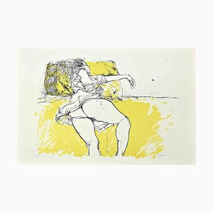 Sergio Barletta, Nude, Lithograph, 1980