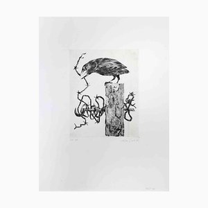 Leo Guida, Crow, Etching, 1972