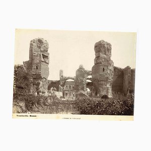 Ludovico Tuminello, Caracalla-Thermen, Vintage Fotografie, Anfang des 20. Jahrhunderts