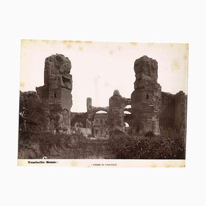 Ludovico Tuminello, Baths of Caracalla, Vintage Photograph, Early 20th Century