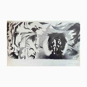 Adolf Reinhold Hallman, New York, Drawing, Mid-20th Century