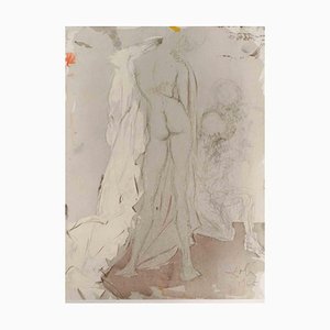 Salvador Dali, The Beauty of Susanna, Lithograph, 1965