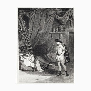 Charles Deshays, La Muette de Portici, Lithograph, 1870