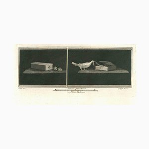 Nicolò Vanni, Fresques de la Rome Antique, Eau-forte, XVIIIe siècle