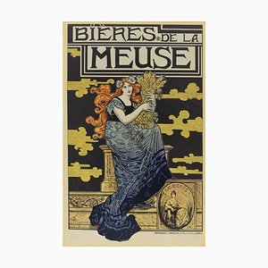 Marc Auguste Bastard, Bieres de la Meuse, Offset Print