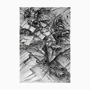 Artemio Ceresa, Surreal Landscape in Drawing 1, Pencil, 2018