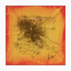 Artemio Ceresa, Scorci d'infinito red border n.6, Mixed Media, 2023