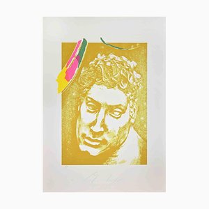 Mino Trafeli, Portraits, Lithograph, 1980s