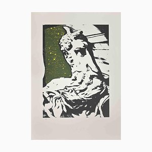 Mino Trafeli, Composition, Lithograph, 1980s
