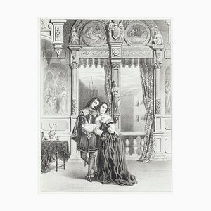 Charles Deshays, Stradella, litografía, 1838