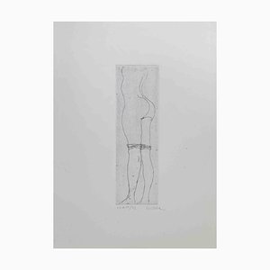 Sergio Barletta, Nude, Etching, 1974