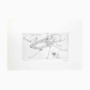 Sergio Barletta, Insects, Etching, 1974