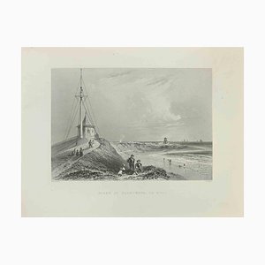 William Henry Bartlett, Scene at Fleetwood, Etching, 1845