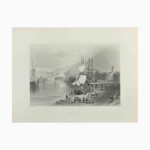 William Henry Bartlett, Workington, Etching, 1845