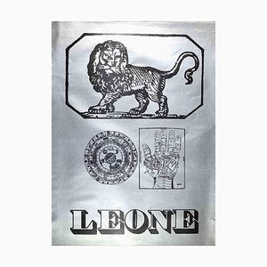 Sergio Barletta, Astrological Sign of Leo, Screen Print, 1980s