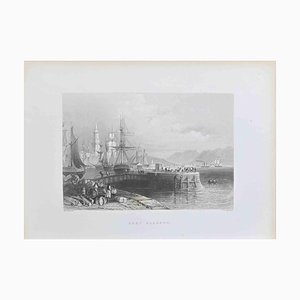 W. H.Bartlett, Port Glasgow, Etching, 1845