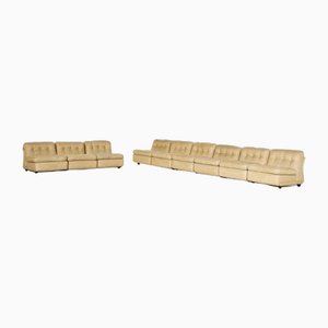 Fauteuils Amanta par Mario Bellini pour C&B Italia, Italie, 1973, Set de 9