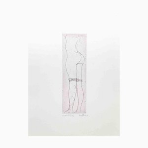 Sergio Barletta, Nude, Etching, 1974