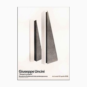 Giuseppe Uncini, Drawings and Projects, Offset Print, 1976