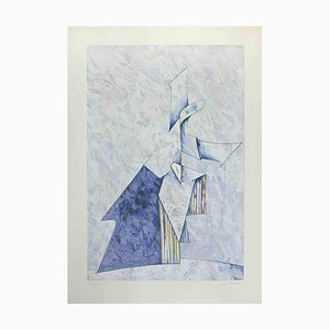 Gianni Dova, Untitled, Lithograph, 1970s