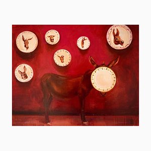 Anna Bukhareva, ¿pero si fuera otra ?, 2021, óleo a bordo