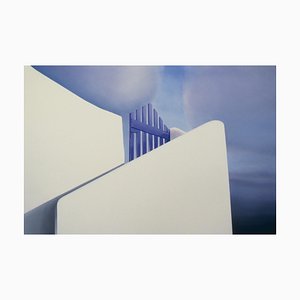 Elena Borstein, Lavander Gate Storm, 1993, Pastel sobre papel