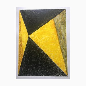 Rezo Khasia, Gráficos, 2021, Técnica mixta sobre papel