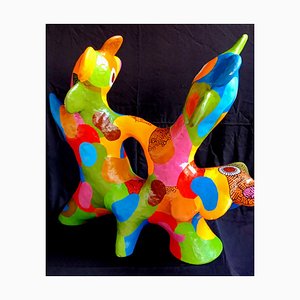 Kusbudiyanto, Jagoanku, My Hero, 2023, Acrylic Sculpture