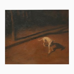 Wang Dianyu, Dog 2, 2021, Oil on Canvas