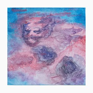 Disha Solanki, Sky at Sunset, 2023, Oil & Acrylic on Canvas