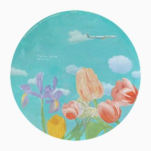 Rusiko Chikvaidze, Blue Sky, 2023, Oil on Canvas