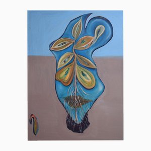 Bao Hongyan, New Born, 2021, Oil on Canvas