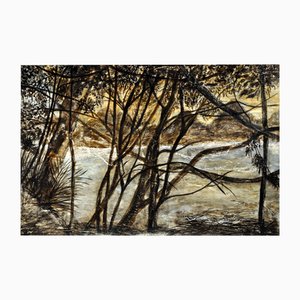 Danielle Launay, Quelque Part Aux Philippinen, 2021, Mixed Media on Canvas