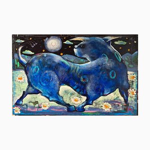 Ramaz Chantladze, Untitled 11, 2019, Oil on Canvas