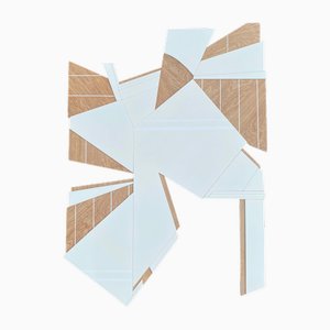 Scott Troxel, Tenser, 2022, Lacquer, Wood & MDF Sculpture