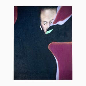 Liu Xiaodong, Dubbio, 2023, Olio su tela