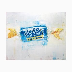 Joseph Adolphe, Blue Rasberry, 2023, Oil on Canvas