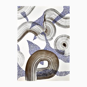 Sumit Mehndiratta, Drawing No. 424, 2023, Indian Ink and Marker on Archival Paper